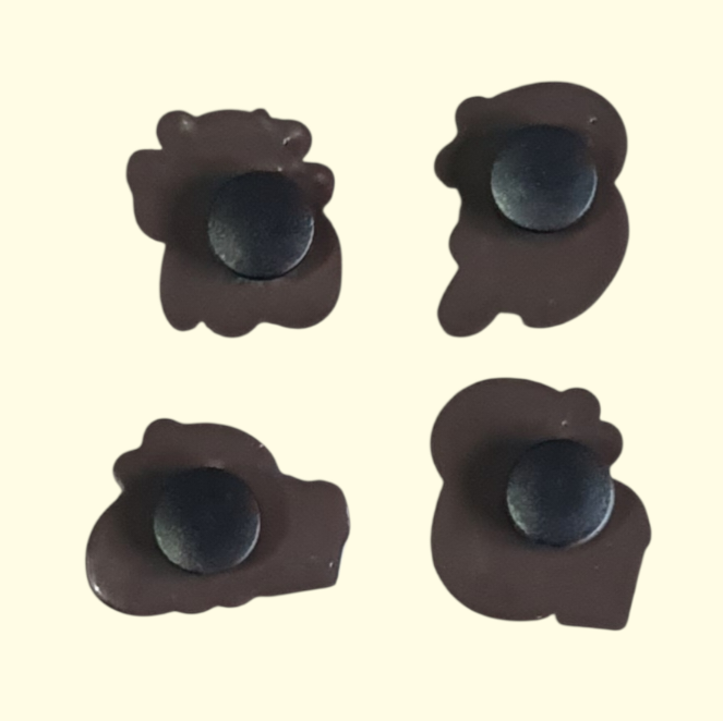 Capybara Crocs Charms x4