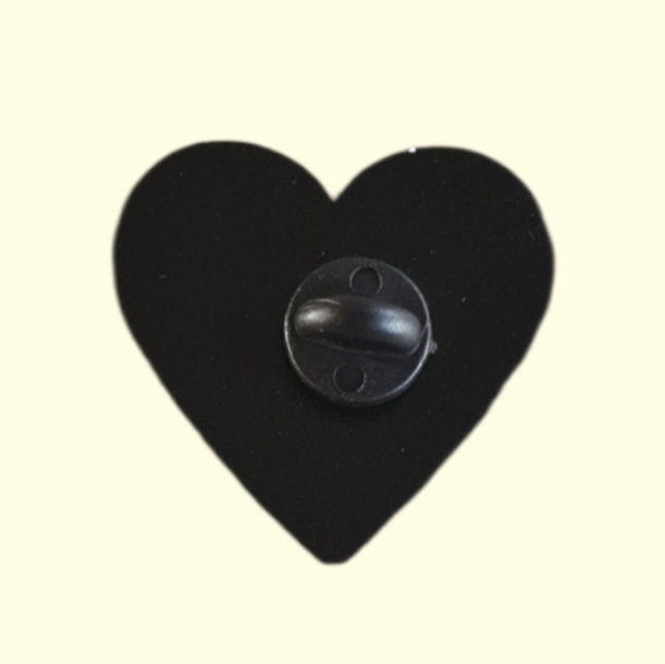 Stitch and Angel Heart Pin Badge