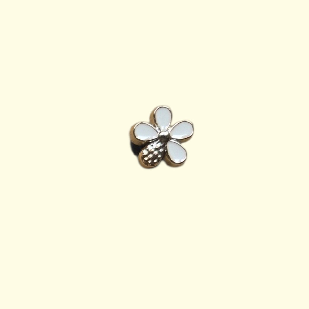 Gold Bling Flower Crocs Charms x4
