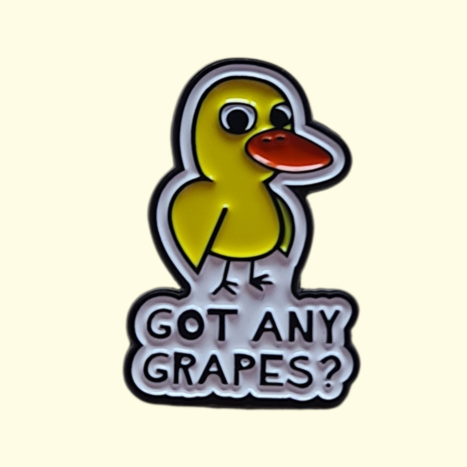 Duck Lemonade Stand Pin Badge