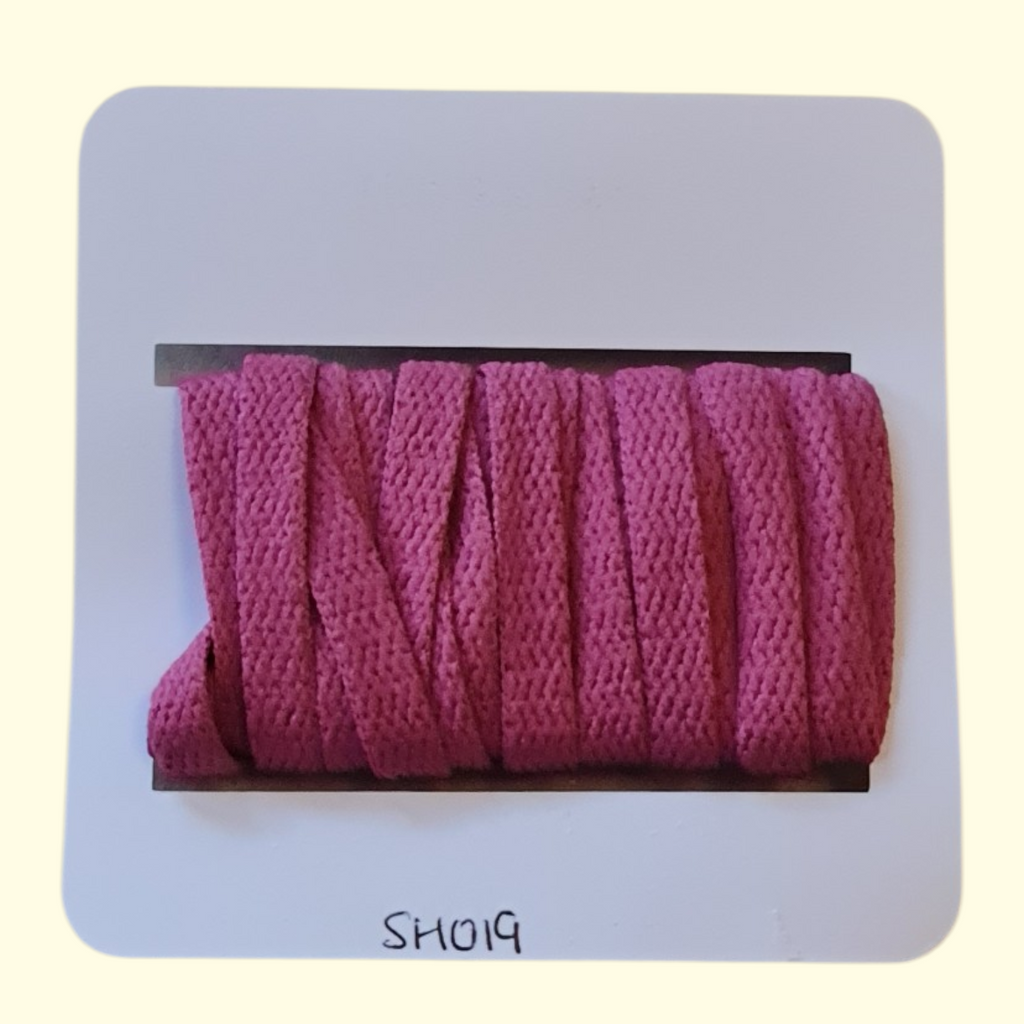 Flat Shoelaces 120cm Magenta
