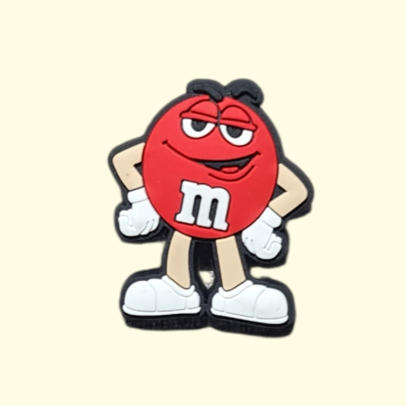 M&M's Crocs Charms x6