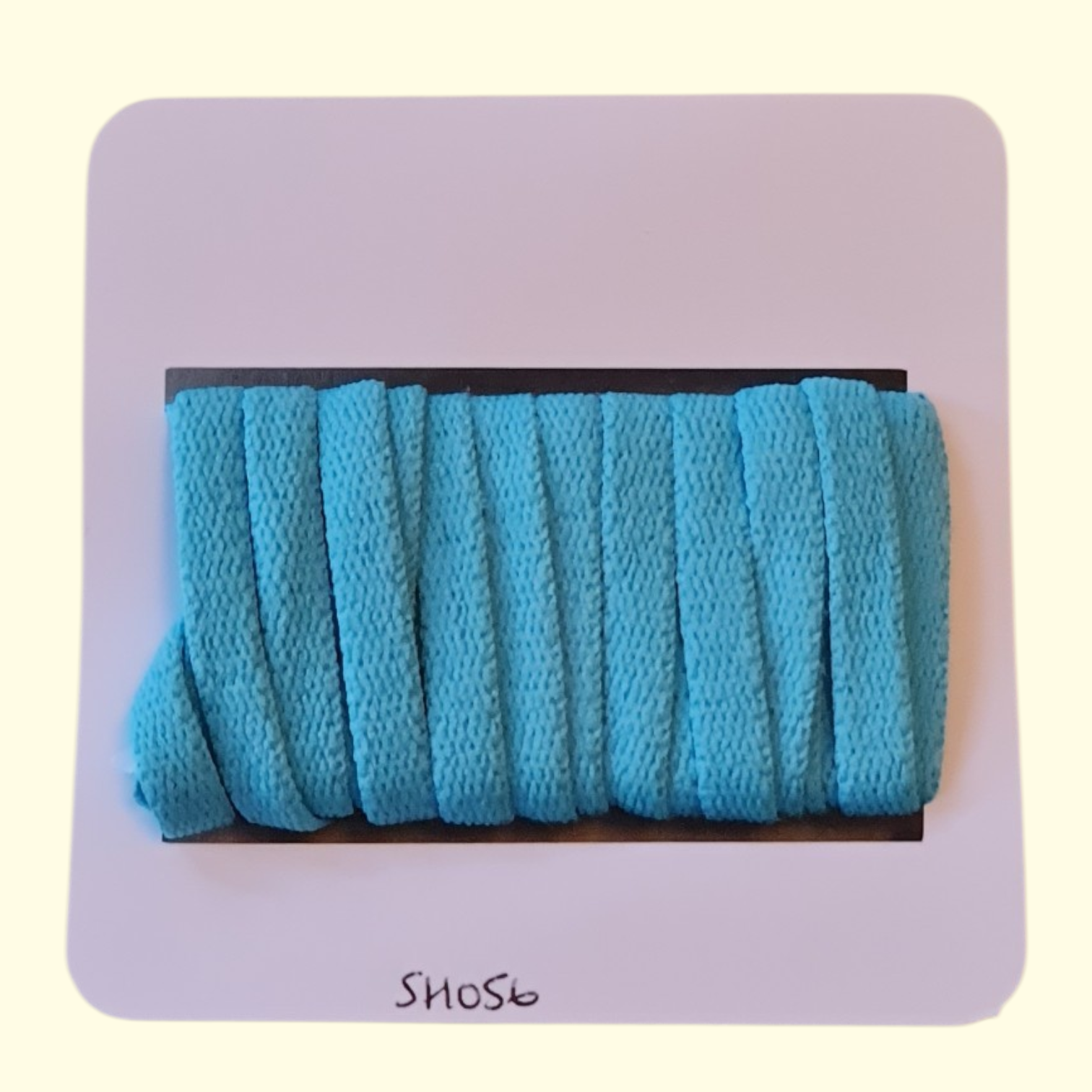 Flat Shoelaces 120cm Turquoise