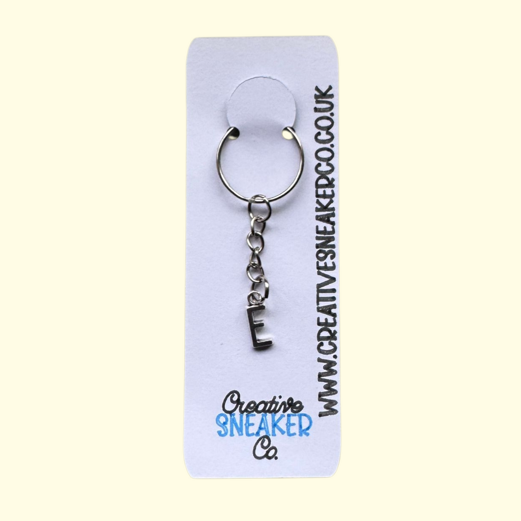 Letter E Keyring