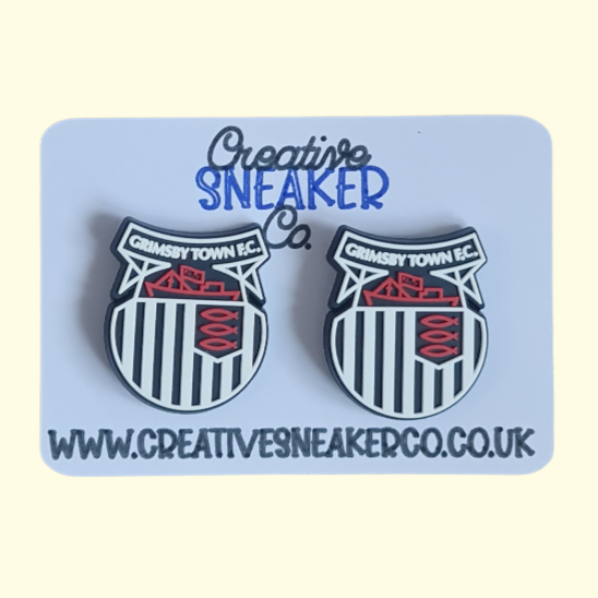 Grimsby Town Football Club Crocs Charms x2