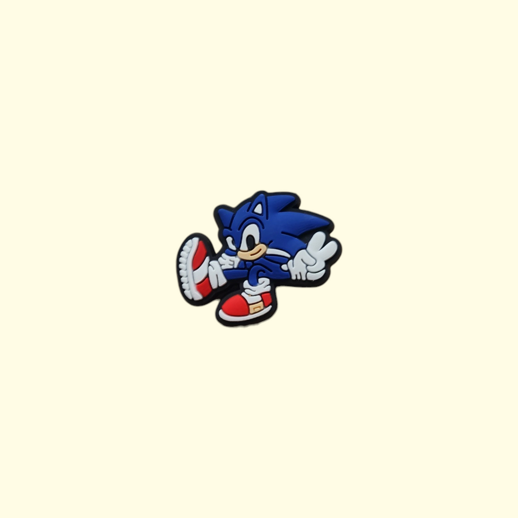 Sonic Crocs Charms x4