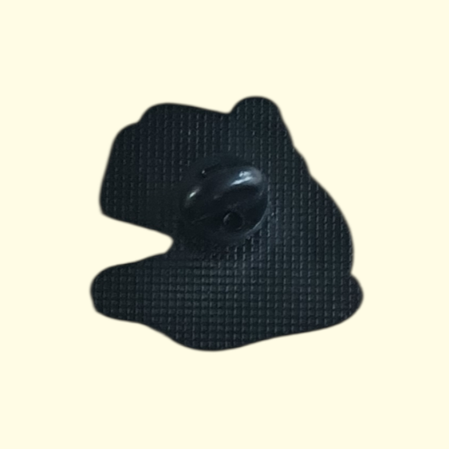 Capybara Self Care Pin Badge