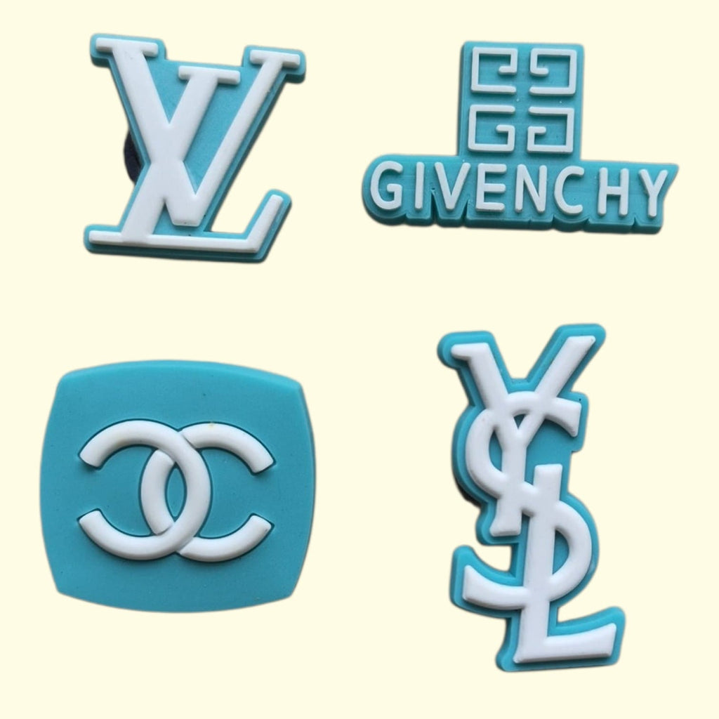 Designers Mint Crocs Charms x4