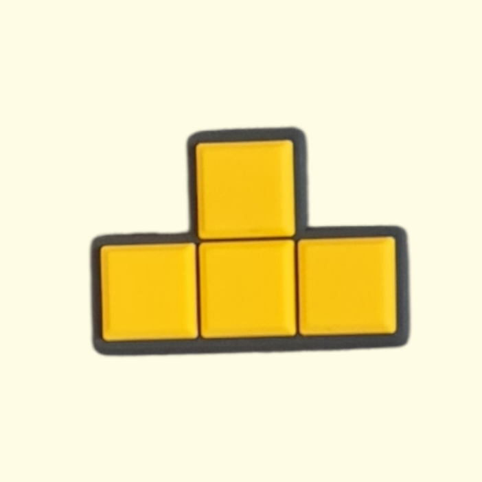 Tetris Crocs Charms x4