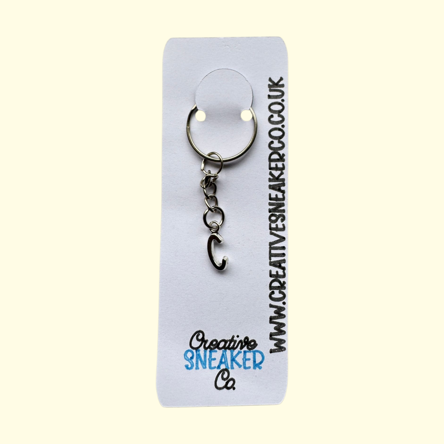 Letter C Keyring