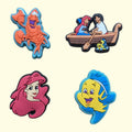 Ariel Crocs Charms x4