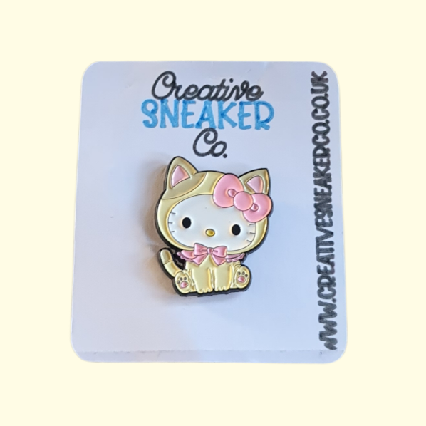 Hello Kitty Yellow Pin Badge