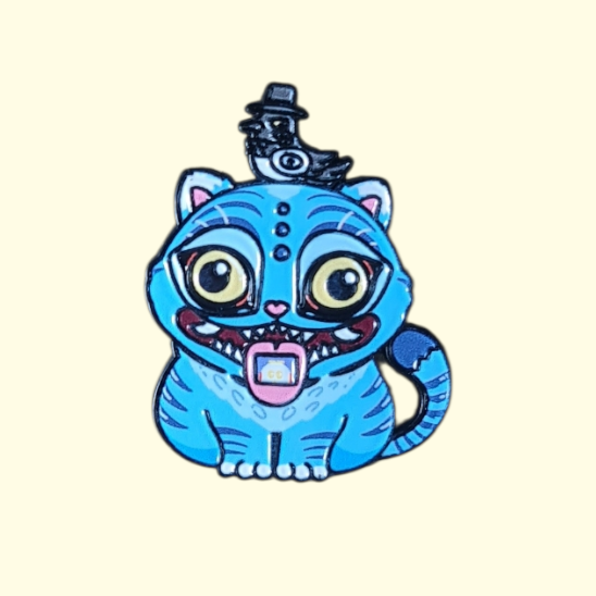 K-Pop Demon Hunters Derpy and Sussy Pin Badge