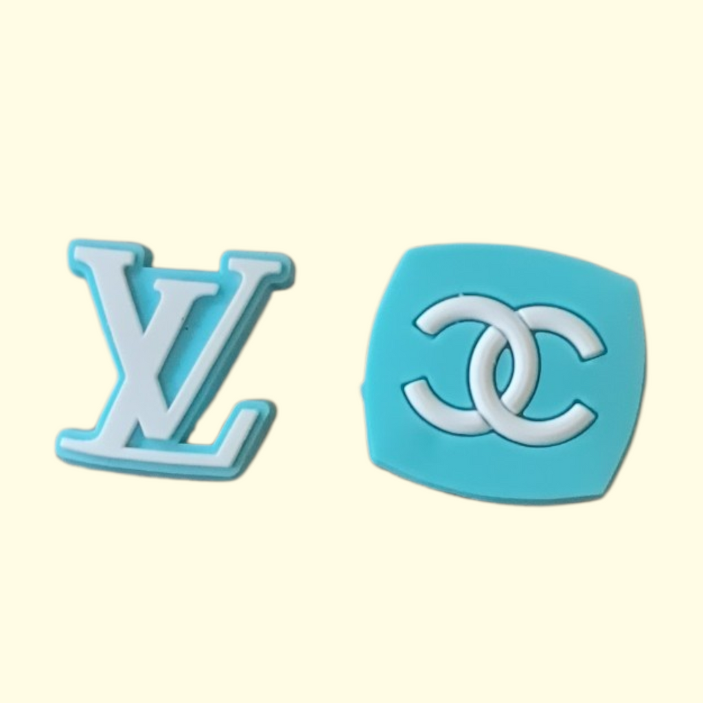 Designers Mint Crocs Charms x2