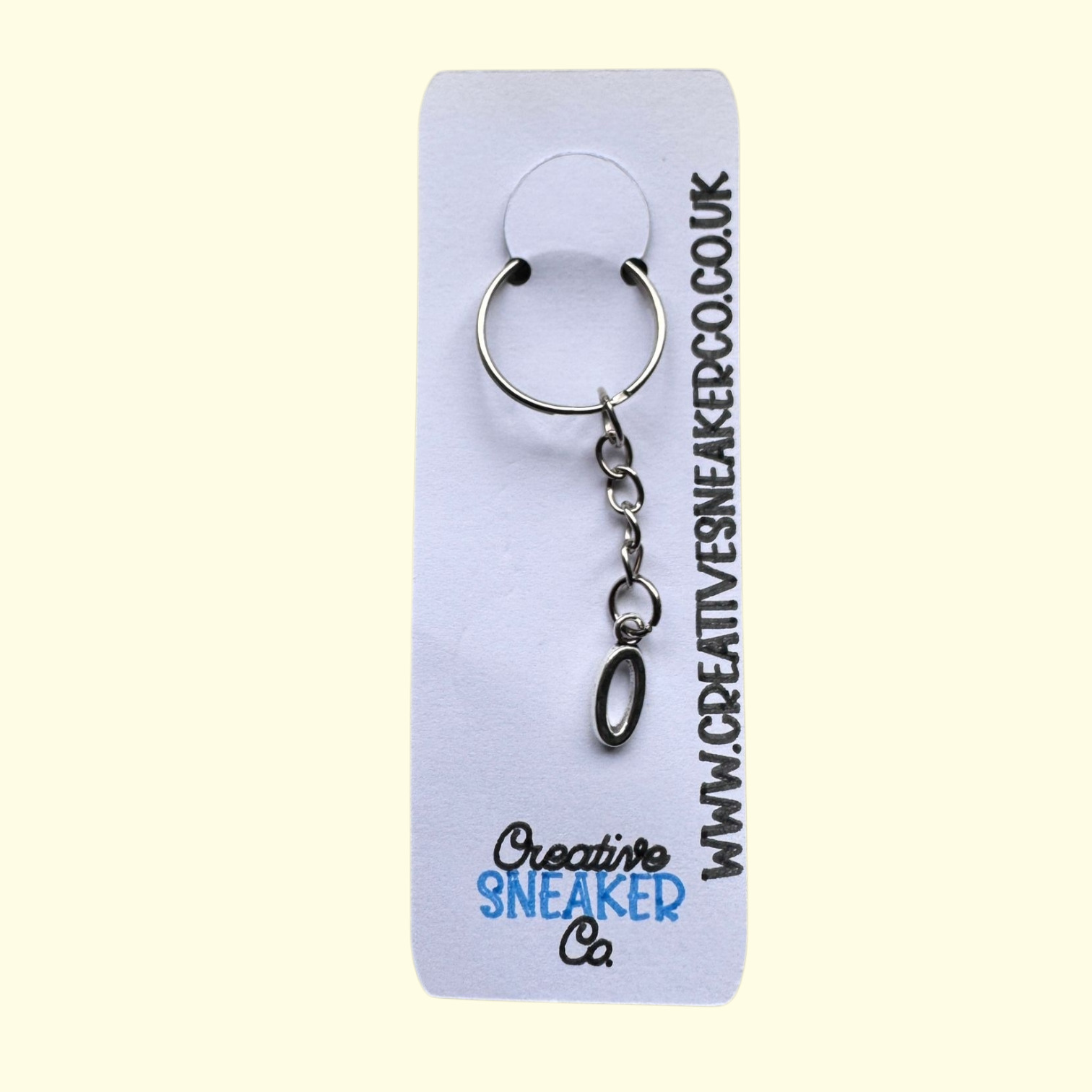 Letter O Keyring