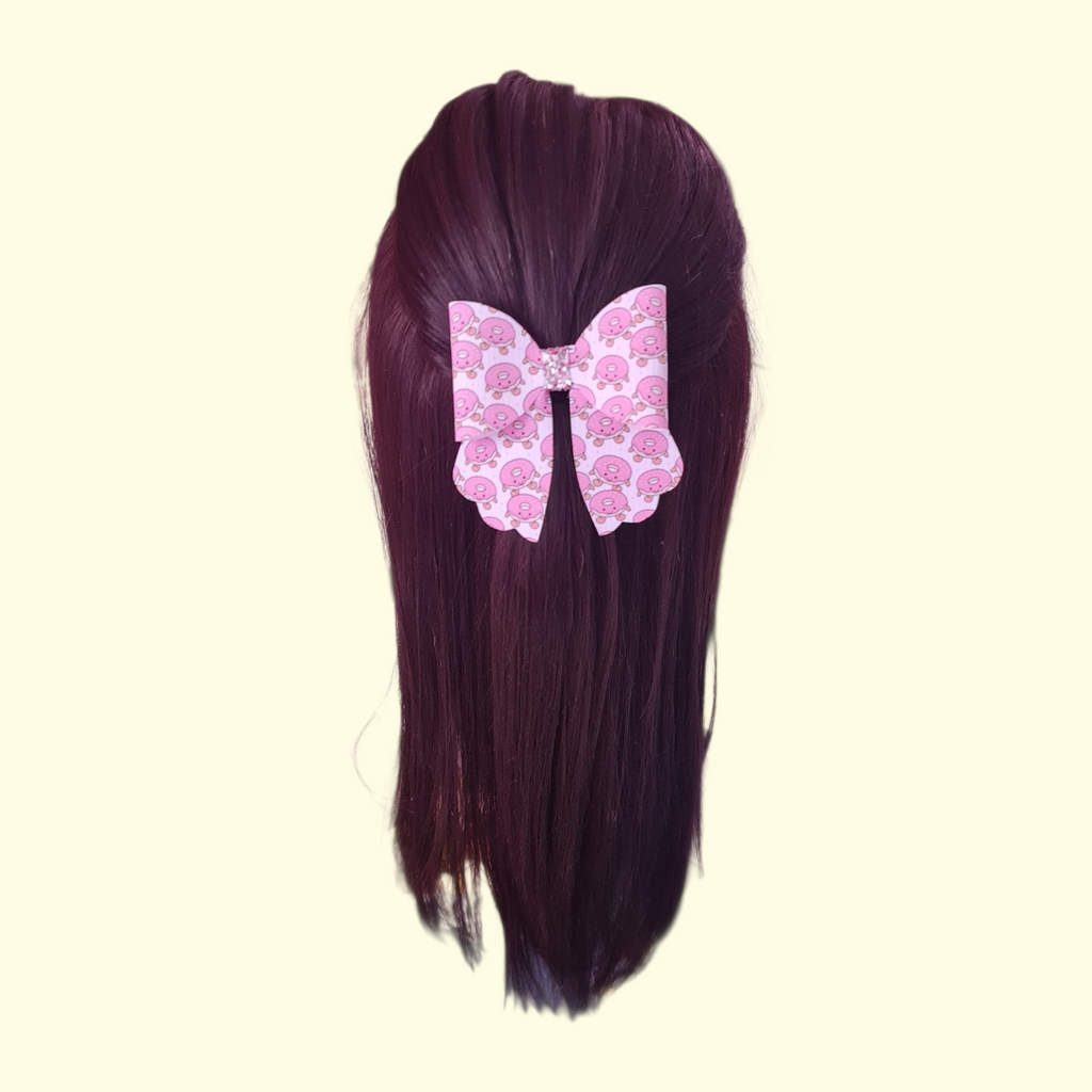 Jelly Cat Donut Plushie Sailor Hair Bow