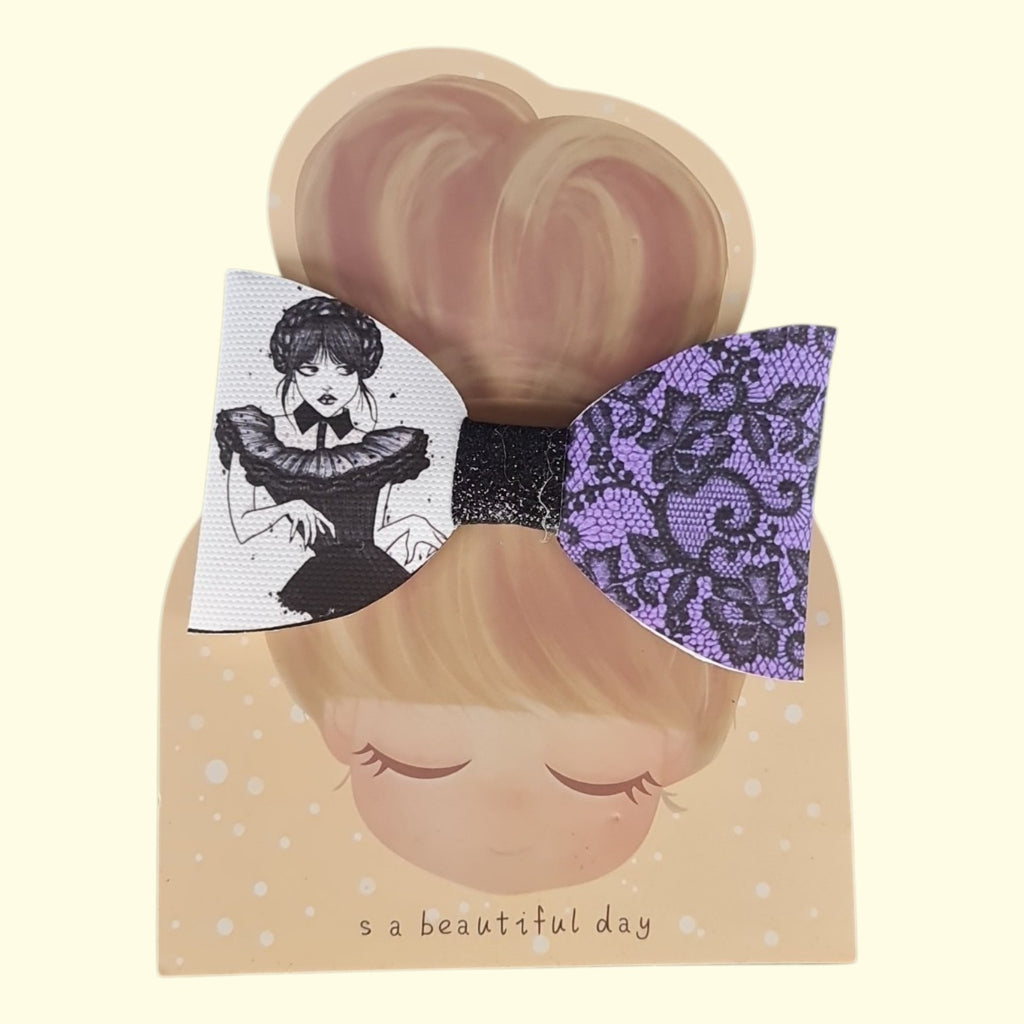 Wednesday Addams Single Hair Bow