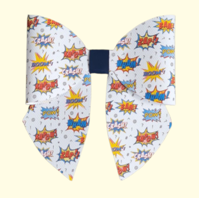 Comic Sailor Hair Bow