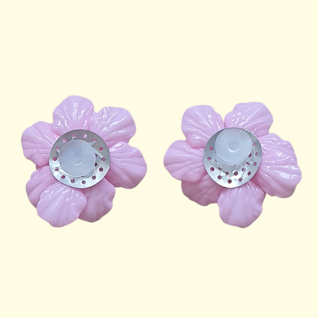 Pearl Flower Pink Crocs Charms x2