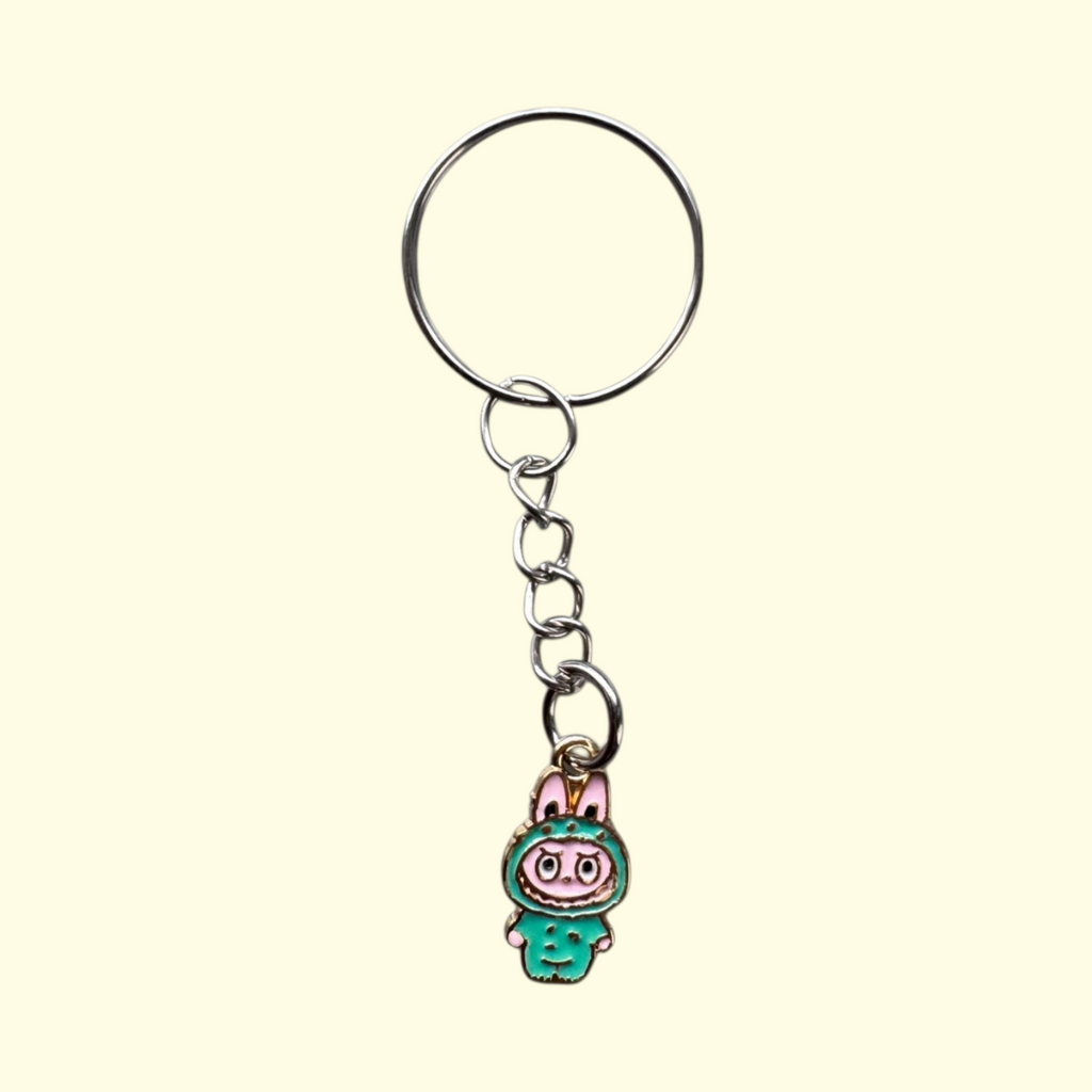 Labubu Body Green Keyring