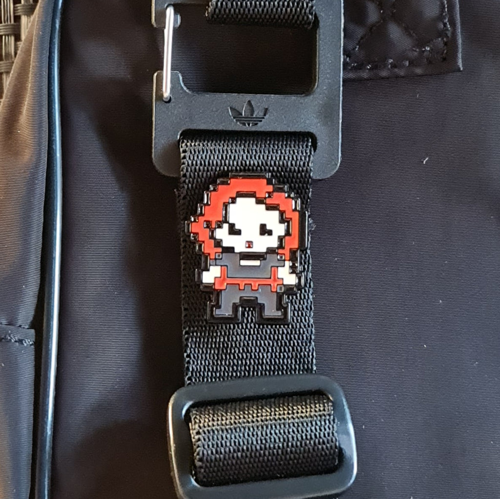 Marvel Wonder Woman Blocks Pin Badge