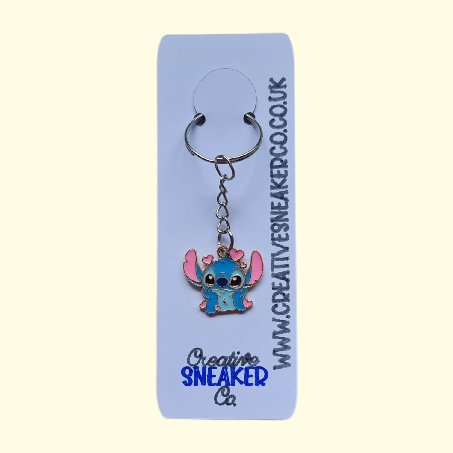 Stitch Love Keyring