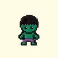 Marvel Hulk Blocks Pin Badge