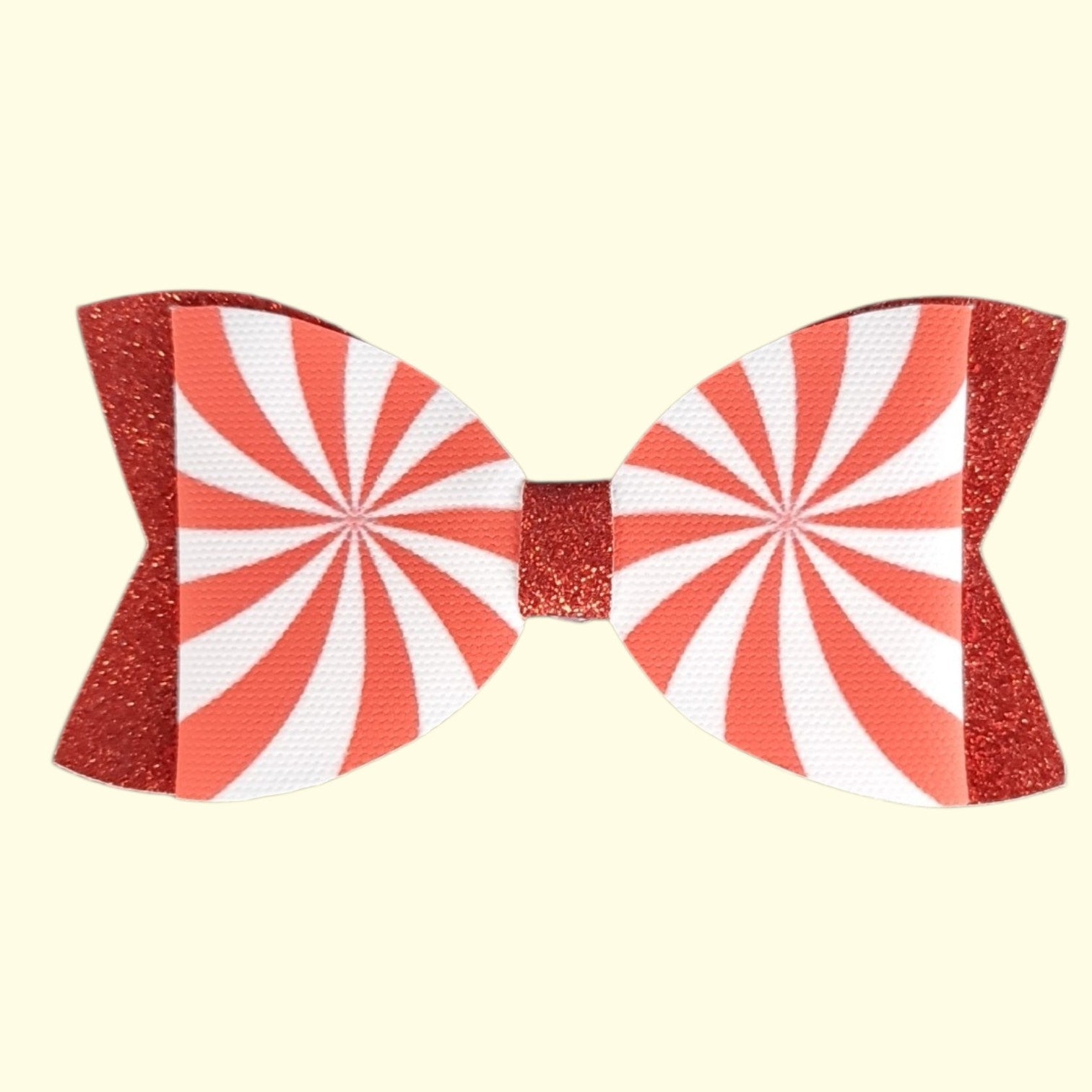 Candycane Standard Hair Bow