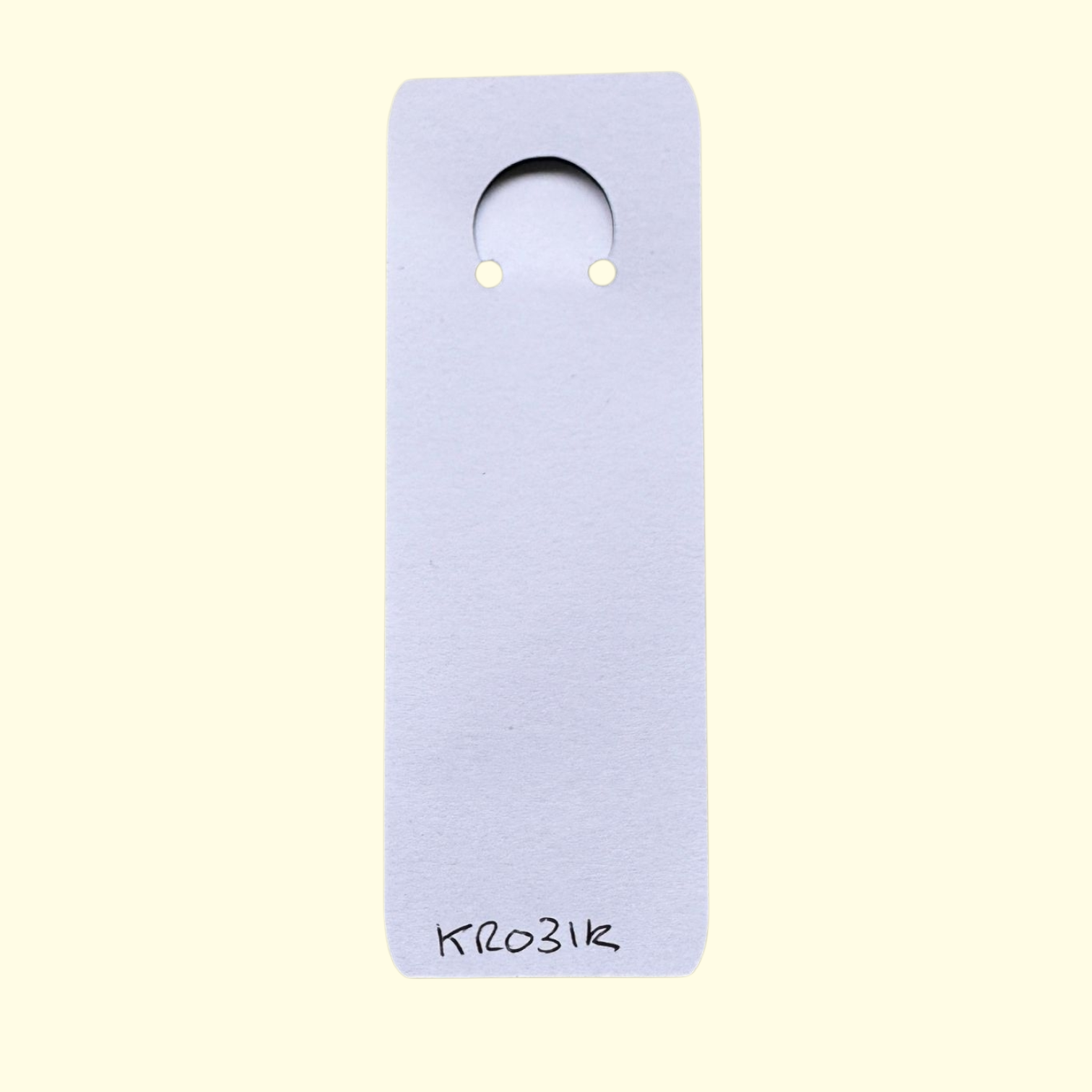 Balloon Dog Brown Keyring