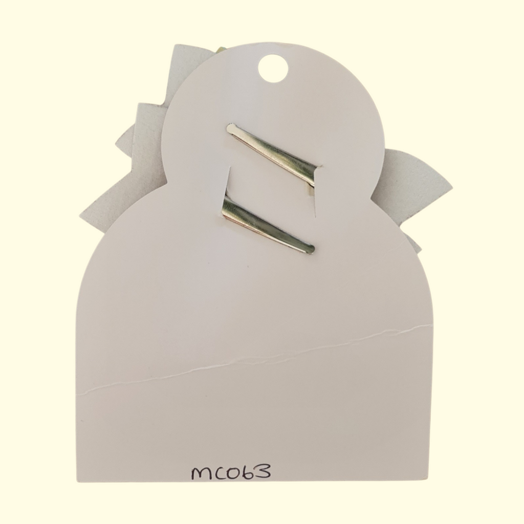 Donut Blue and Pink Hair Bow x2