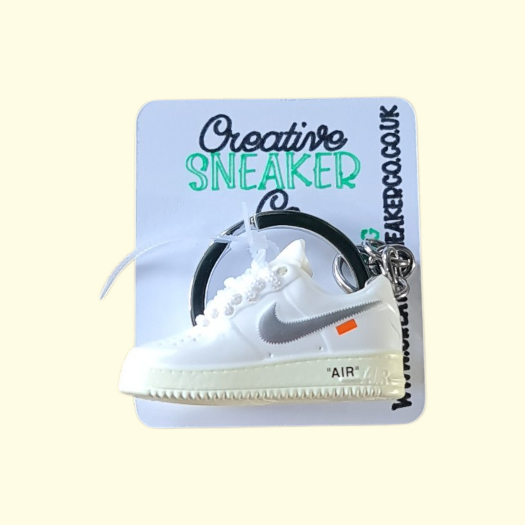 Air Force 1 Off White Trainer Keyring