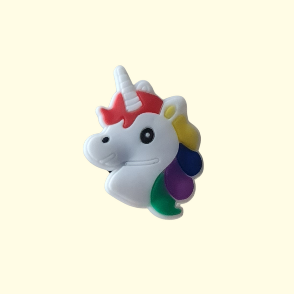 Unicorn Crocs Charms x4