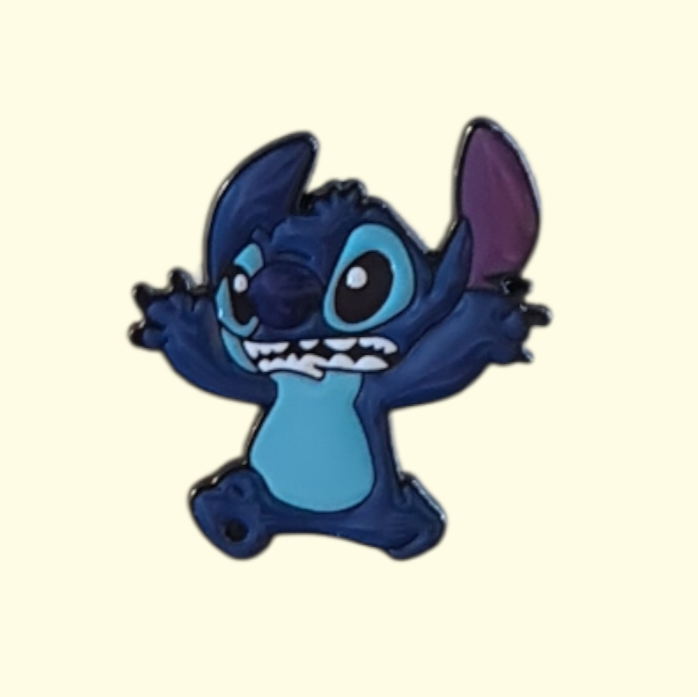 Stitch Run Pin Badge
