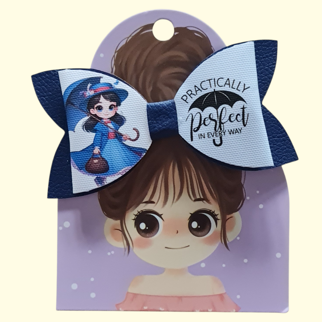 Mary Poppins Hair Bow