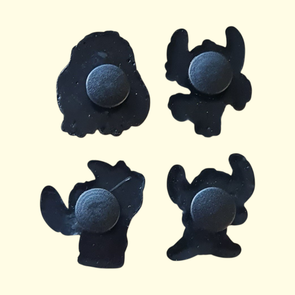 Stitch Angel Crocs Charms x4