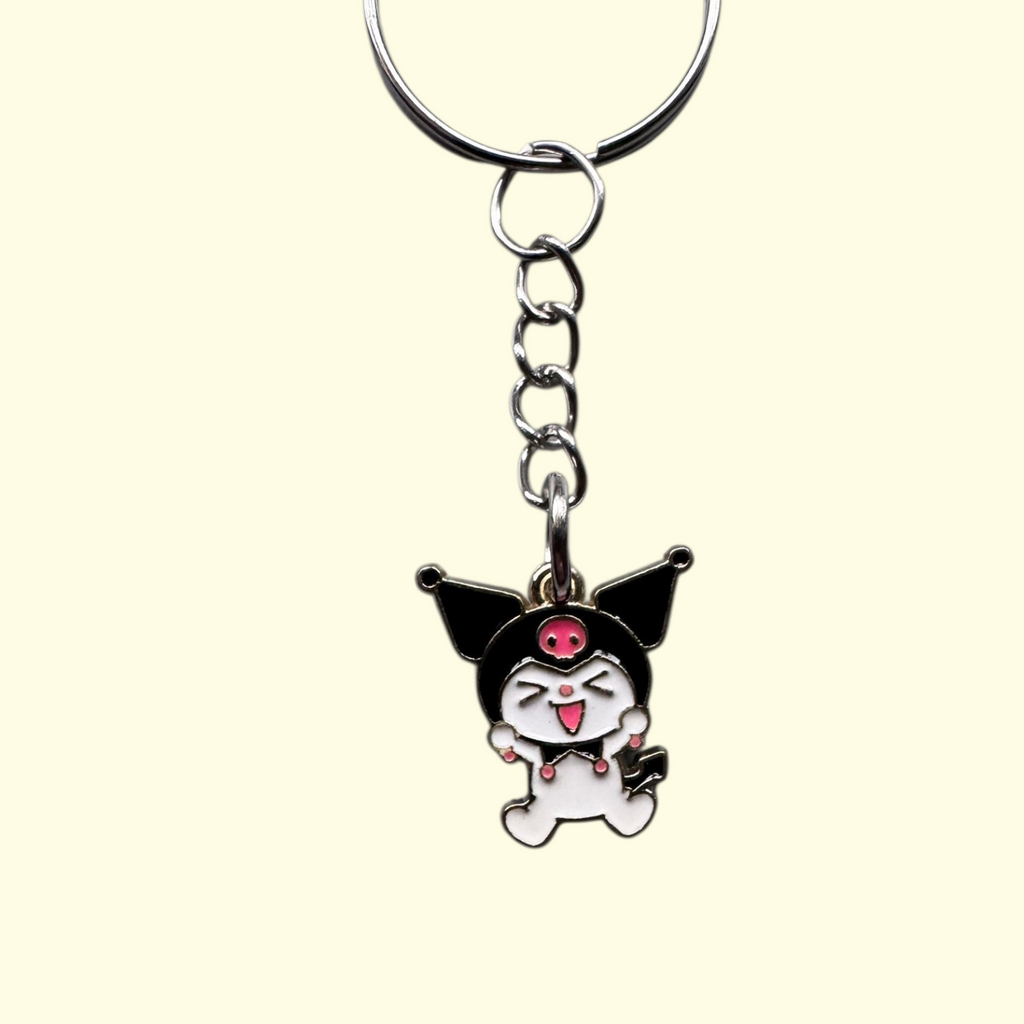 Kuromi Black Keyring