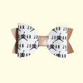 Jumpman Dusky Pink Hair Bow