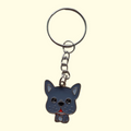 Dog French Bulldog Keyring