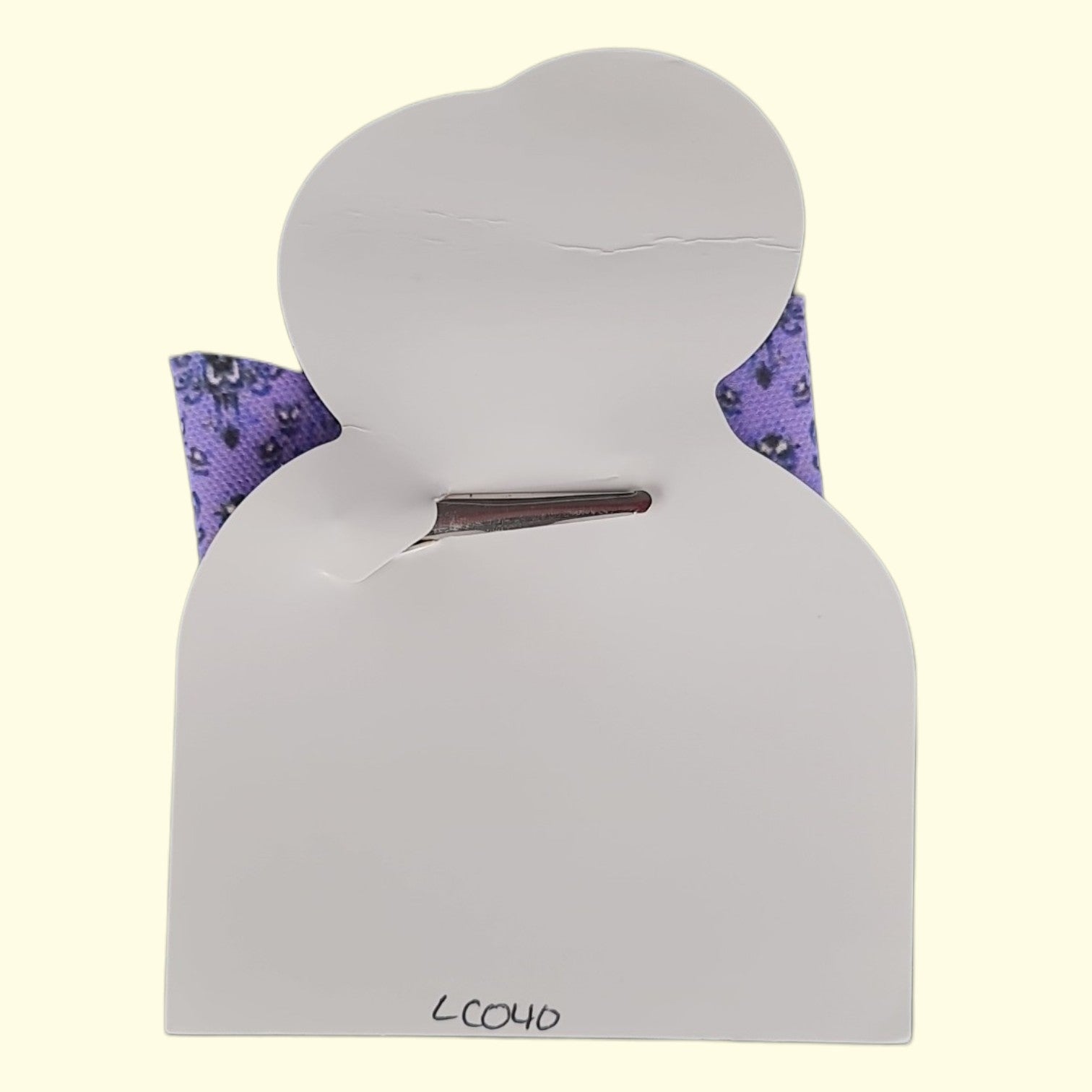 Purple Spider Halloween Sailor Hair Bow