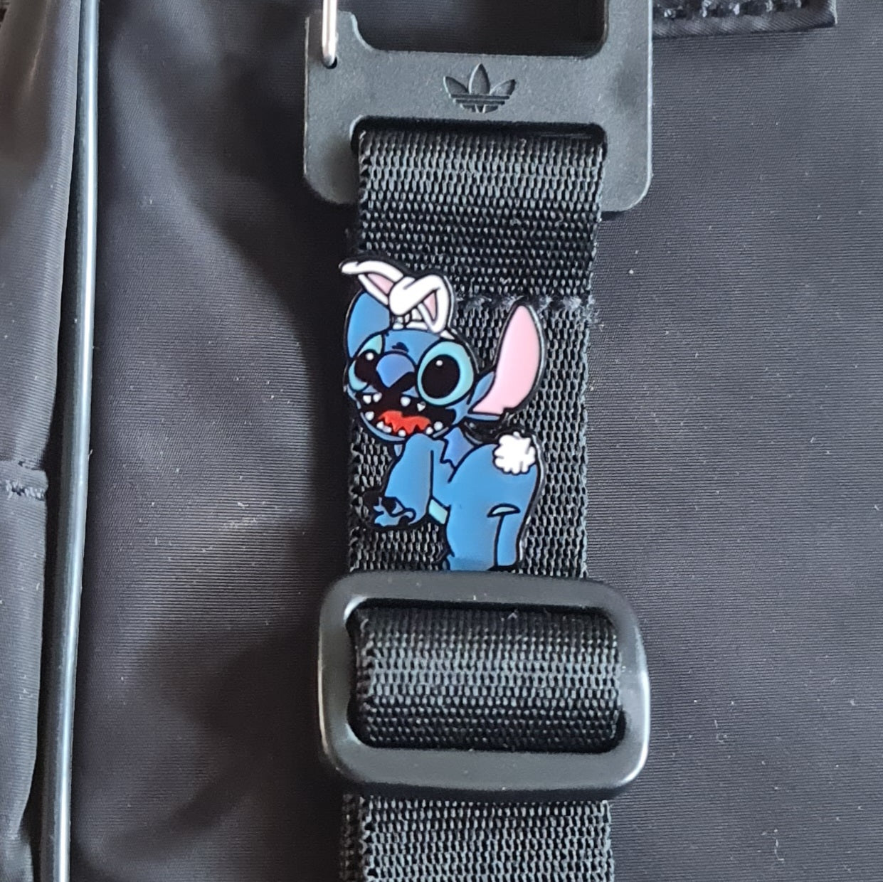 Stitch Silly Bunny Pin Badge