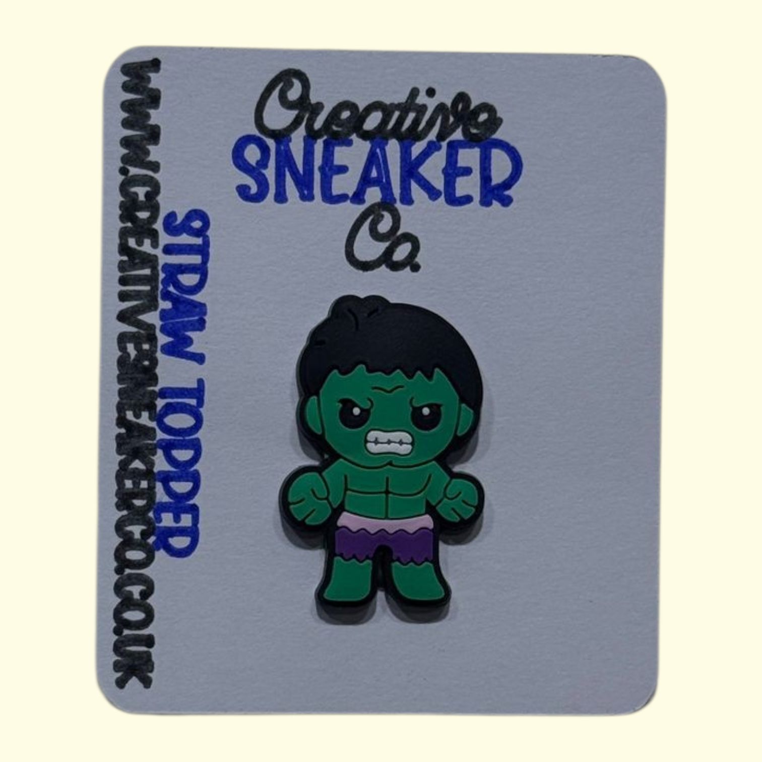 Marvel Hulk Straw Topper