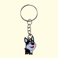 Dog Sheepdog Keyring