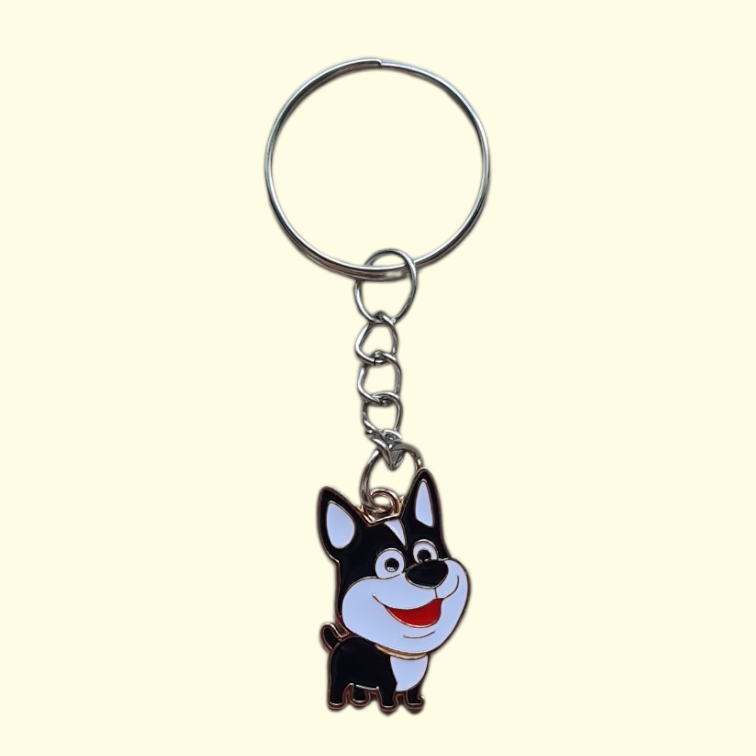 Dog Sheepdog Keyring