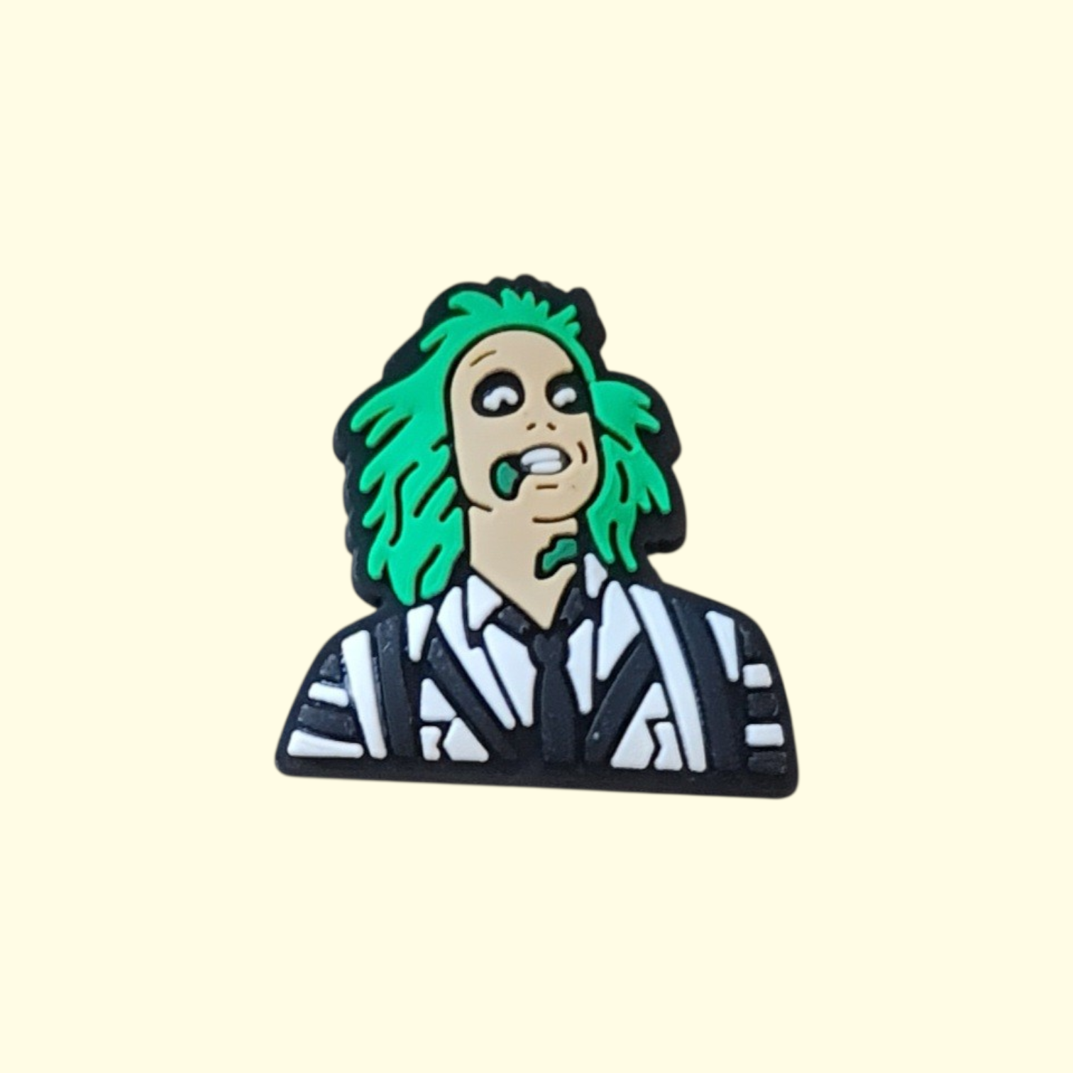 Beetlejuice Crocs Charms x4