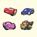 Cars Crocs Charms x4
