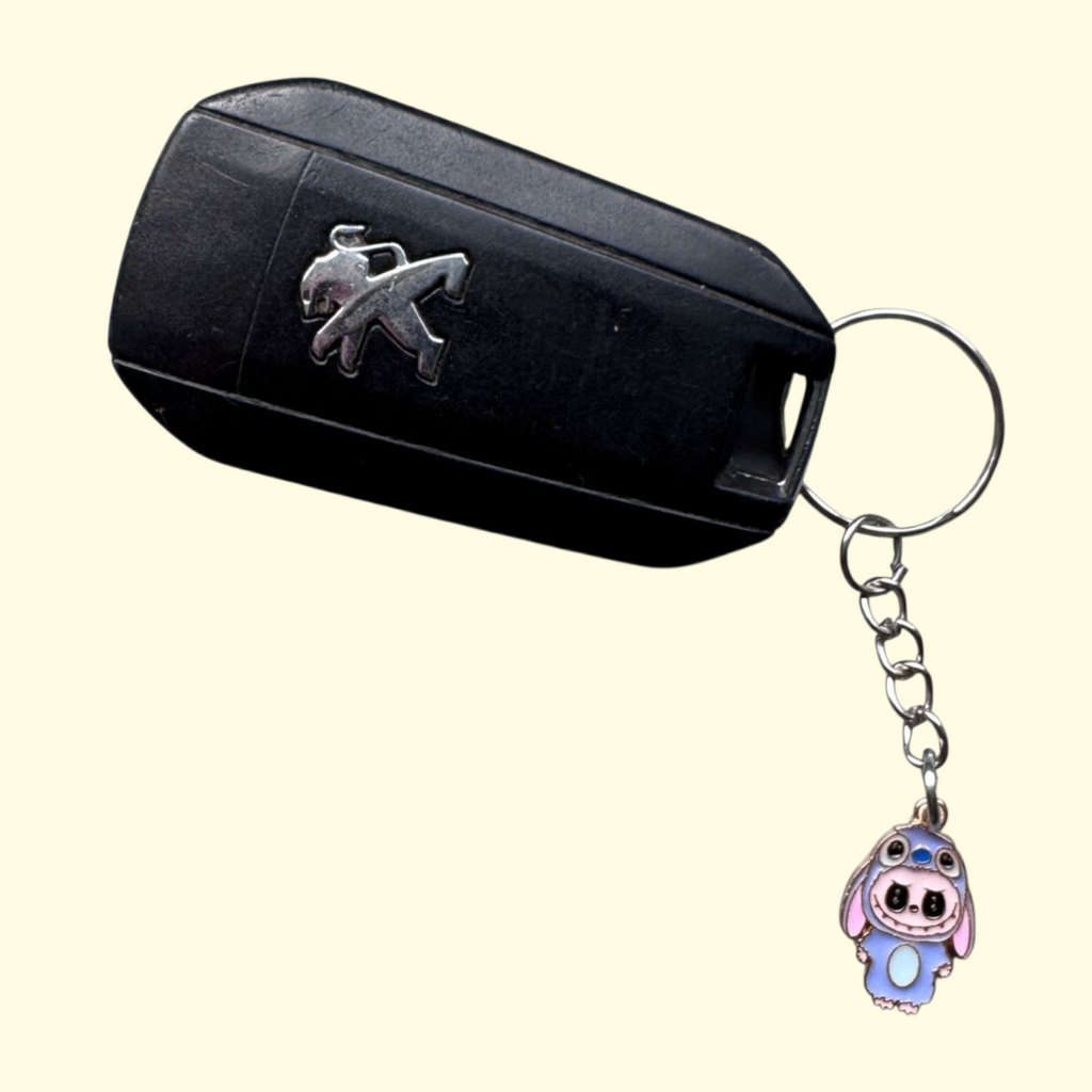 Labubu Stitch Keyring