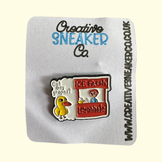 Duck Lemonade Stand Pin Badge
