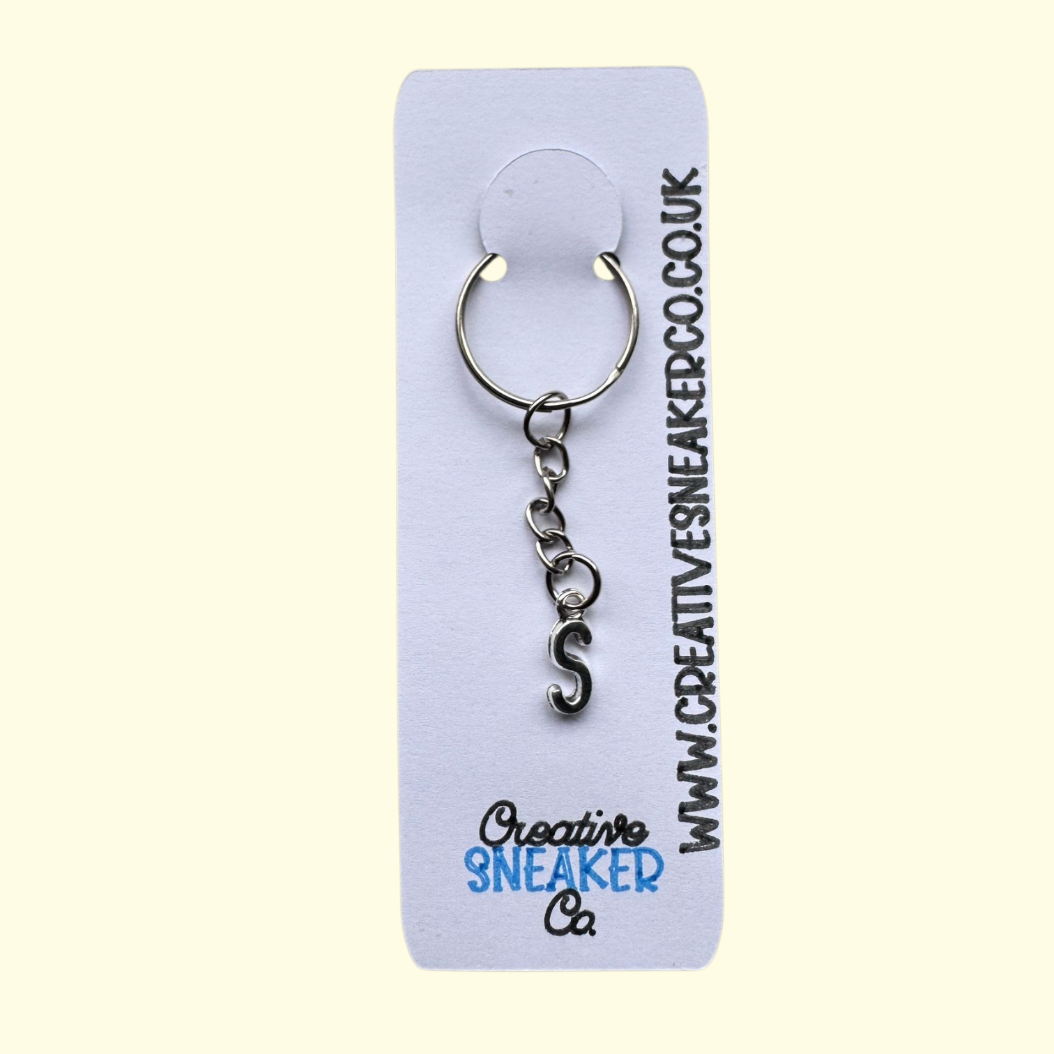 Letter S Keyring
