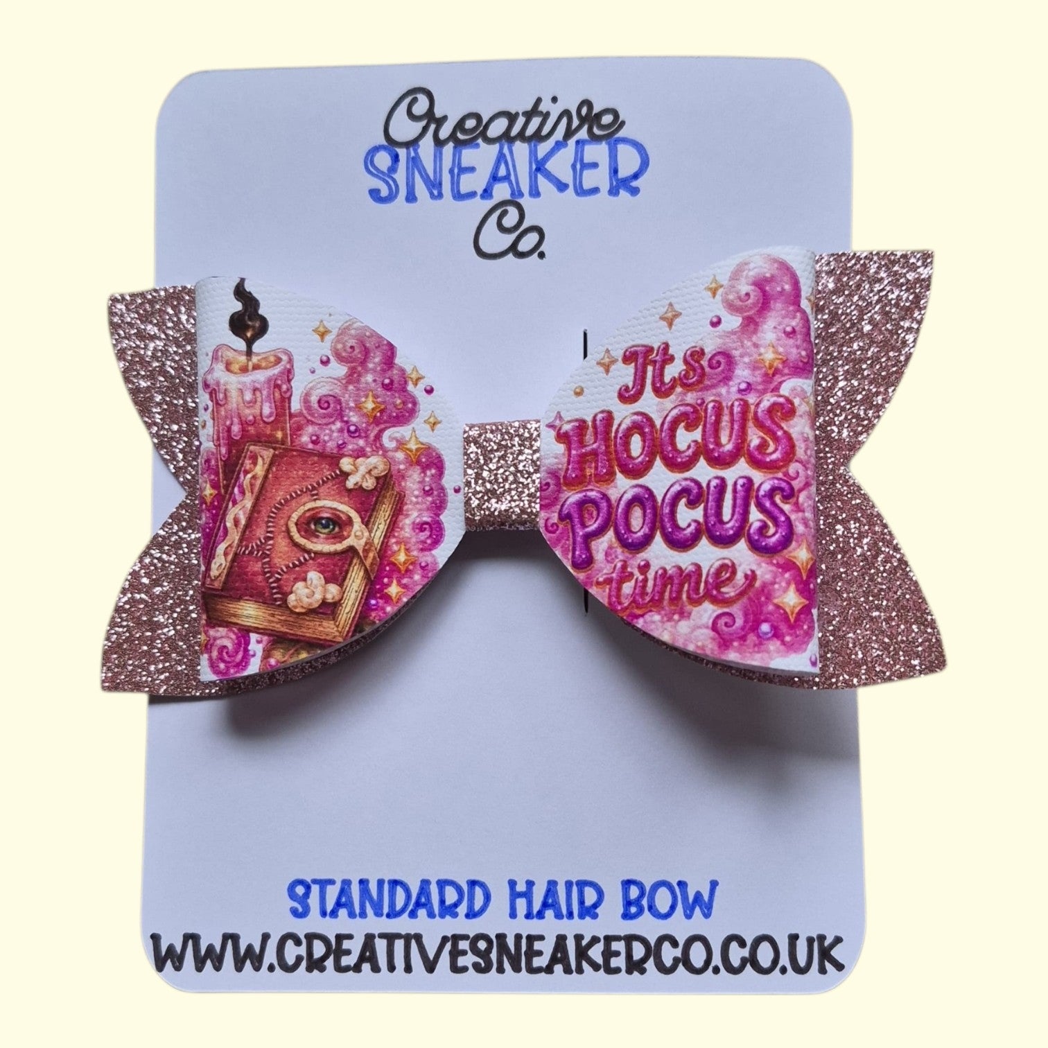 Hocus Pocus Halloween Standard Hair Bow