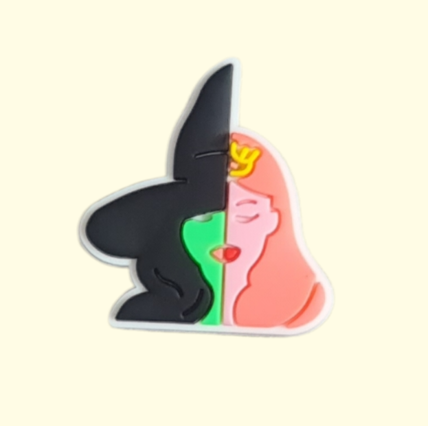 Wicked Crocs Charms x4